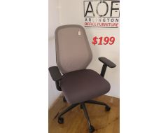 grey mesh back desk chair