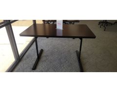 48"x30" mahogany table adjustable height