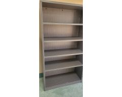 used OFD burnt strand 66" bookcase
