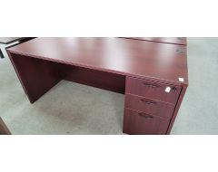 NEW 30x60 mahogany shell (ped sold separate)