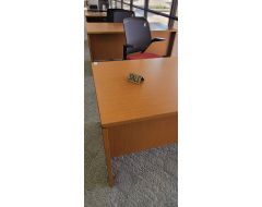 30x60 light oak D/P desks